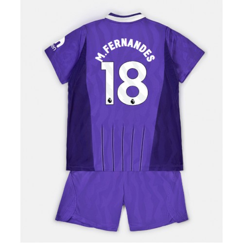 Tottenham Hotspur Mateus Fernandes #18 Kolmas Peliasu Lasten 2026-27 Lyhythihainen (+ Lyhyet housut)